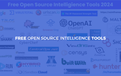 Free Open Source Intelligence Tools